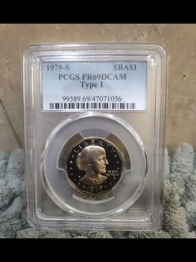1979-S Susan B. Anthony Dollar - PCGS PR69DCAM
